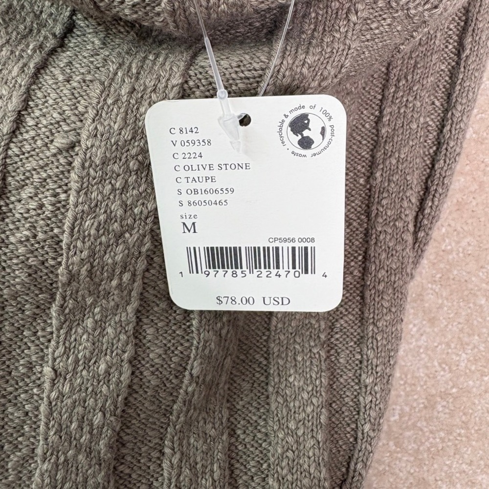 NWT FREE PEOPLE Beach Santos Sweater Midi Dress Women's‎ Medium Bodycon Ribbed - Picture 10 of 12